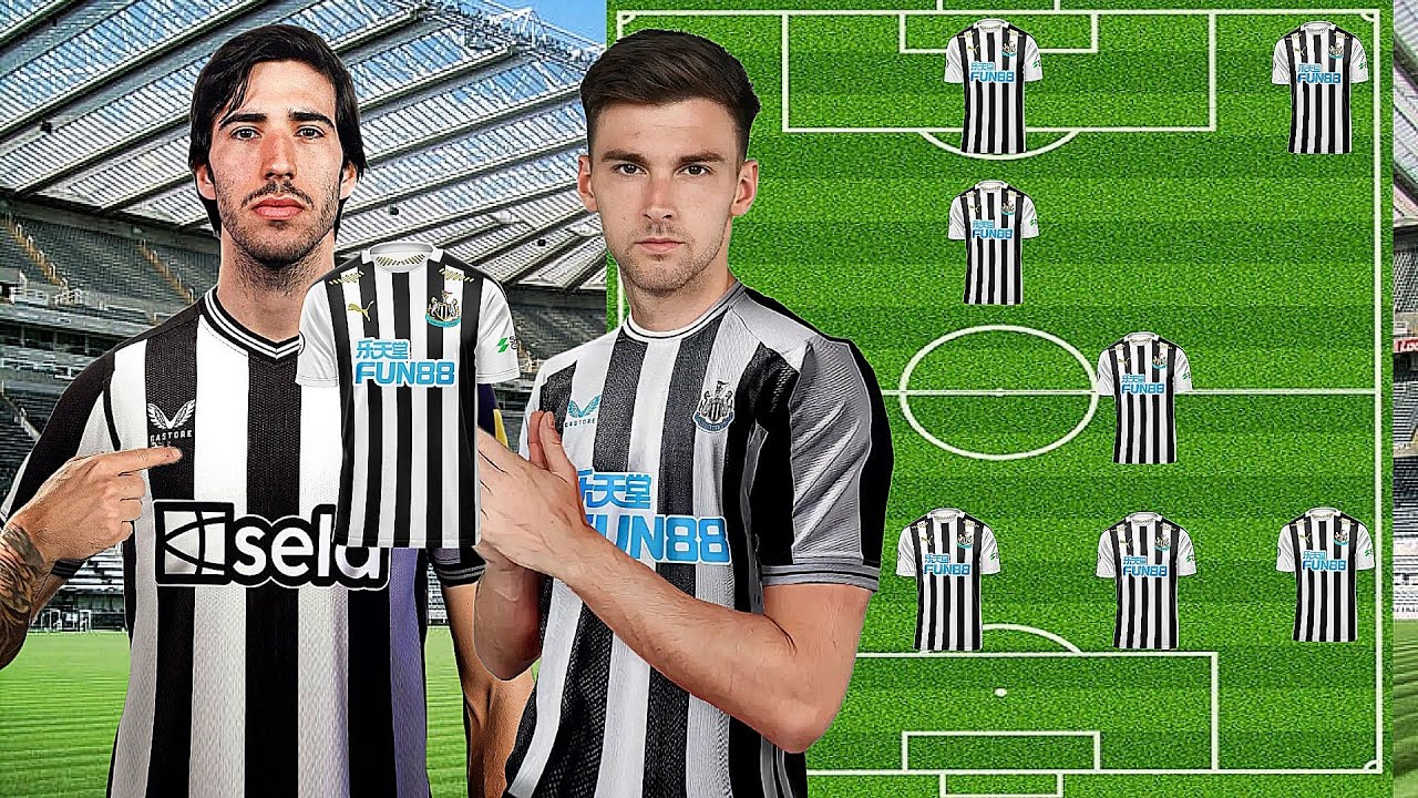 NEWCASTLE POTENTIAL STARTING LINEUP WITH TONALI NEWCASTLE 2023