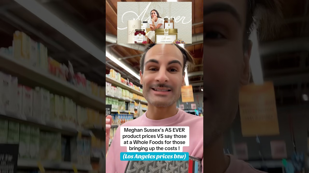 Meghan Markle&rsquo;s AS EVER products compared to generic grocery store items!