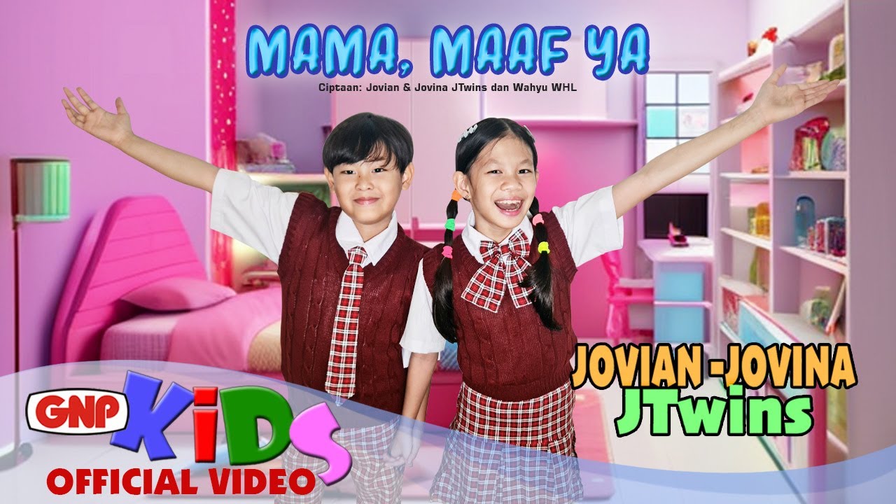 Mama, Maaf Ya - Jovian JTwins & Jovina JTwins | Lagu Anak Anak Indonesia 2025