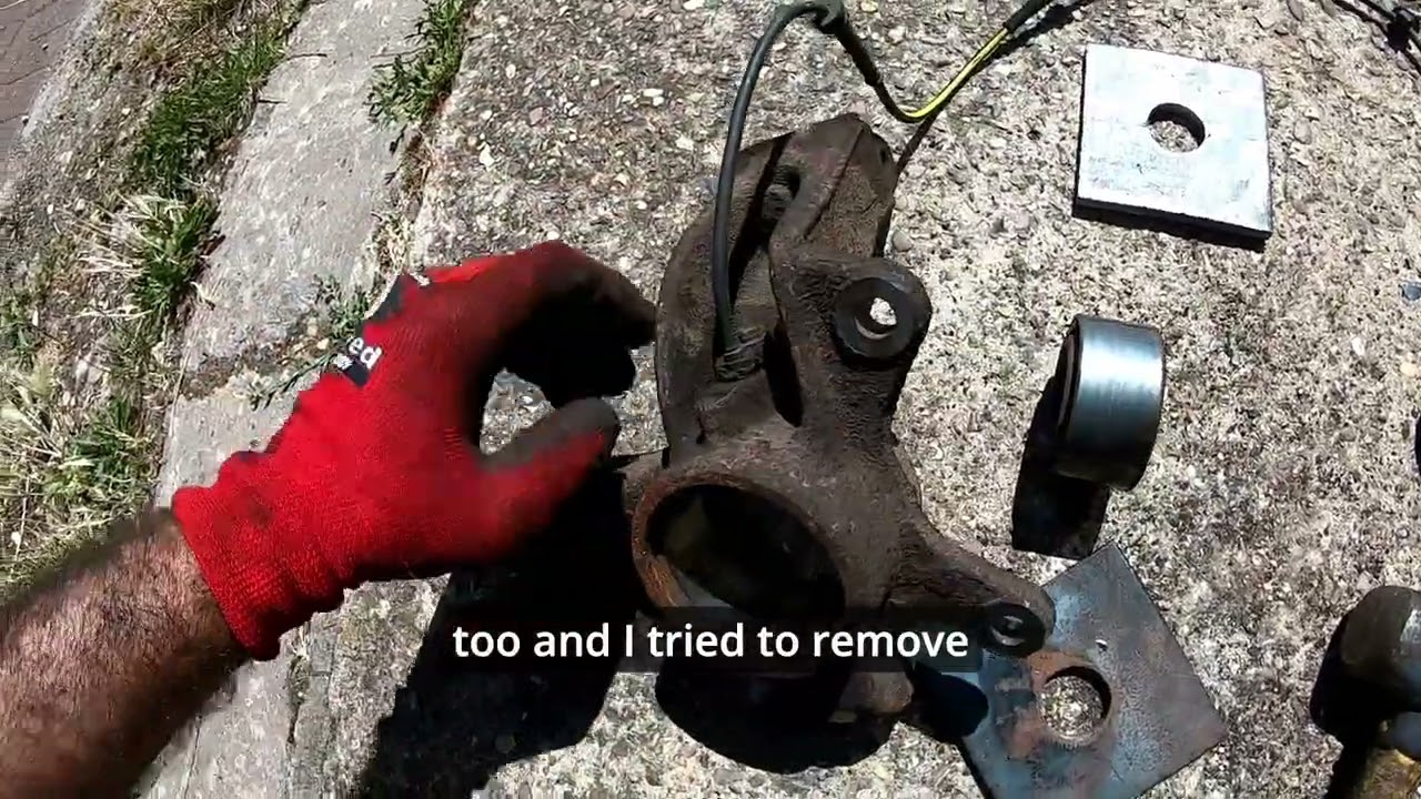Citroen C1 front wheel bearing replacement!!!