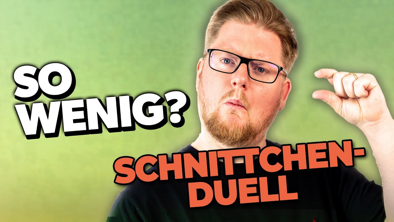 NUR 1% haben diese ANTWORT GEGEBEN?! | Schnittchenduell