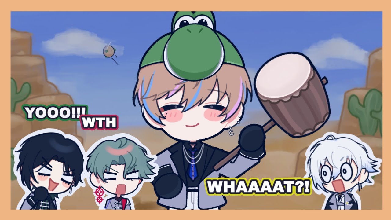 BTB Goes Partying【手描き切り抜き / Animated Clip | NIJISANJI EN | BY THE BEAT】