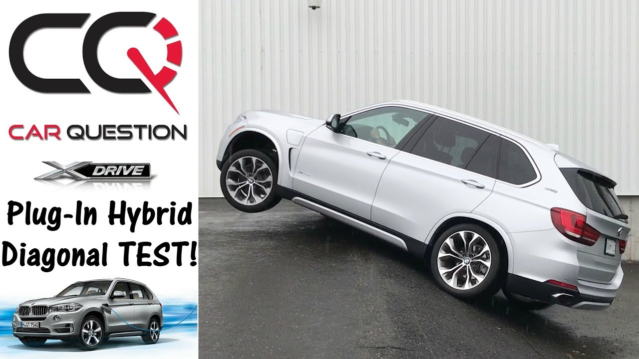 2018 BMW X5 xDrive40e | Diagonal Test | Can a PHEV climb that hill?