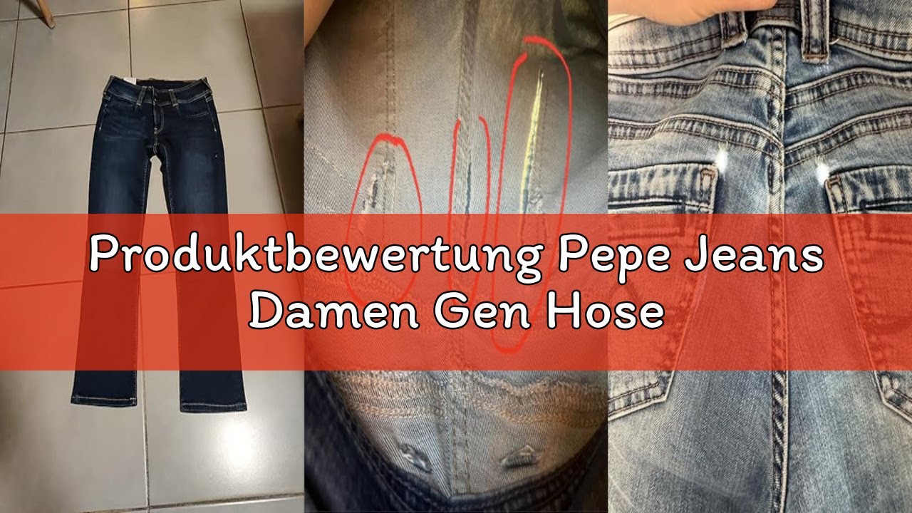 Produktbewertung Pepe Jeans Damen Gen Hose