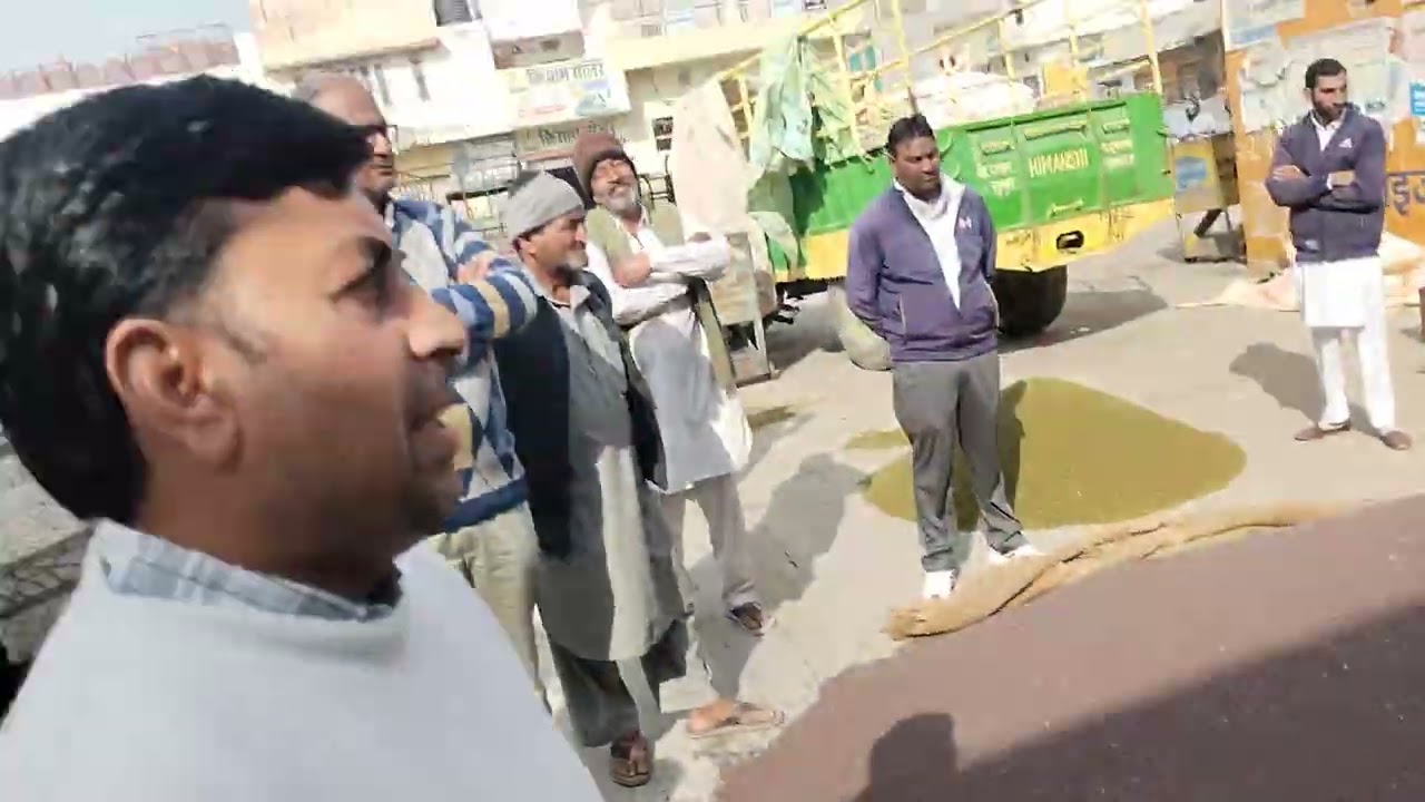16-01-26 #धान_मंडी_के-भावों में #उतार_चढाव् लाईव देखें #अनाज_मंडी_गोलूवाला से पूरा वीडियो #धान_मण्डी