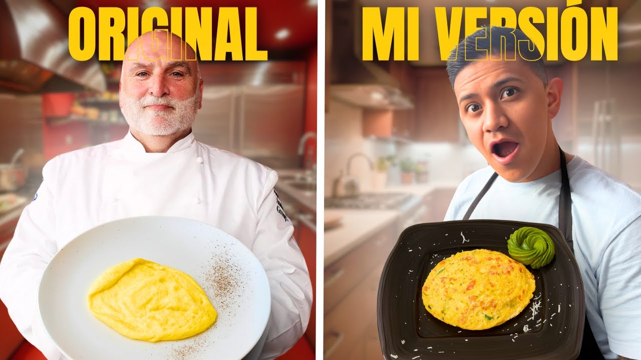 Mejore la FAMOSA tortilla de microondas del chef José Andrés
