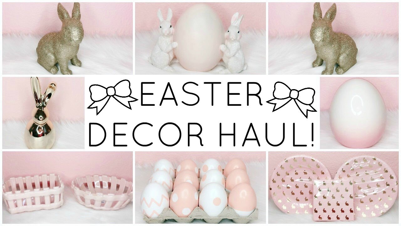 Easter & Spring 2017 Decor Haul! ♡ HomeGoods & TJ Maxx
