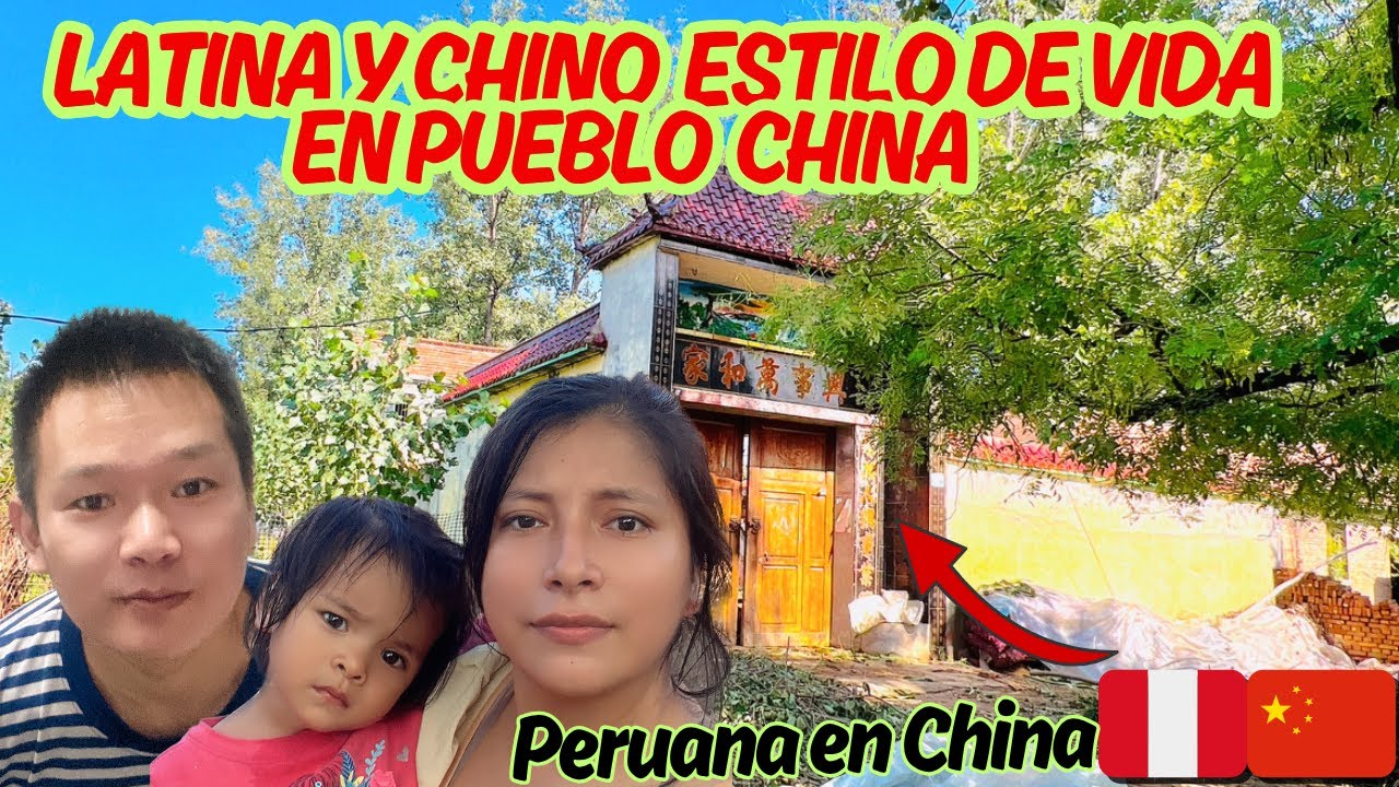 LATINA Y CHINO FAMILIA ESTILO DE  VIDA  en la provincia de China