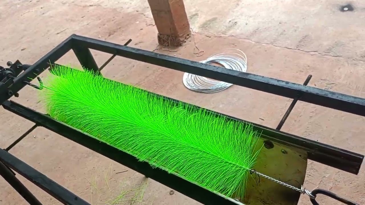 Como fazer escova biológica ( testando a máquina)