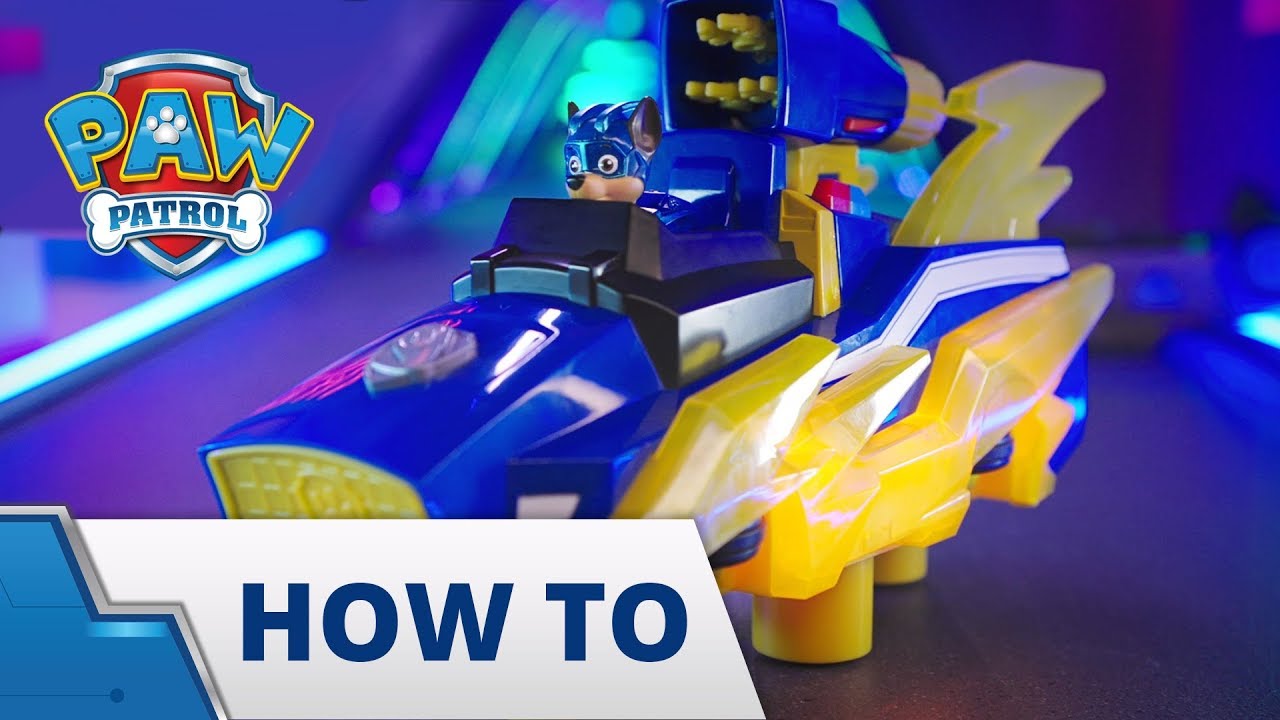 PAW Patrol Charged Up Transforming Vehicle - How To Play - PAW Patrol Official & Friends