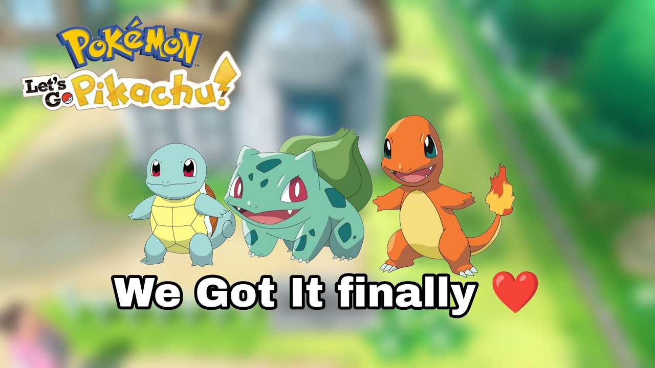 SUPRICE!! Lets Go Pokemon