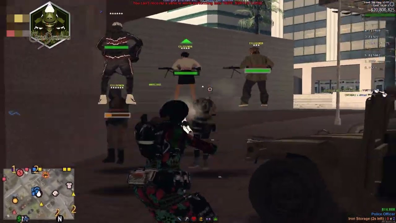 [MTA:SA - CIT2] CnR highlight Officer Ou$$aMa on duty