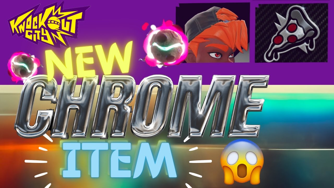 Knockout City ✨ NEW Chrome Item ✨ I'm going to use EVERYDAY