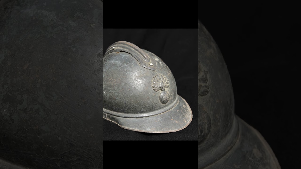 Der Franz&ouml;sische Helm - Adrian Helm - Waffen des Zweiten Weltkriegs #Geschichte