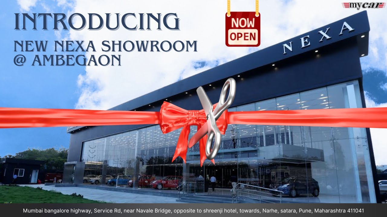New Nexa Showroom Ambegaon || mycar || Maruti Suzuki || Nexa ||