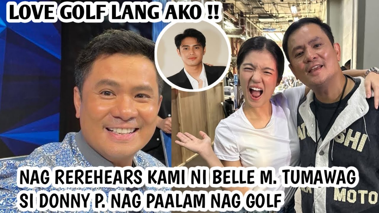 OGIEL ALCASID BINUKO ANG GINAWA NI DONNY P. HABANG NAG REREHEARSAL SILA NI BELLE M.