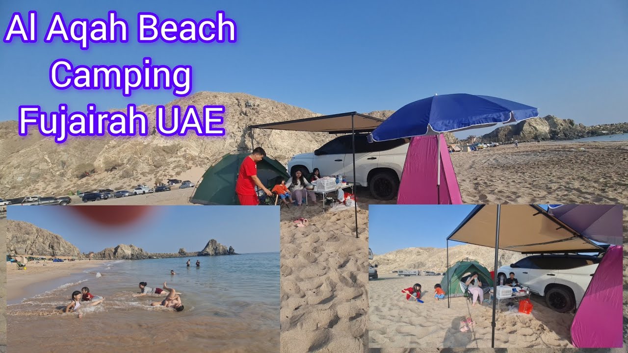 Road Trip and Beach Camping @ Al Aqah Beach Fujairah UAE