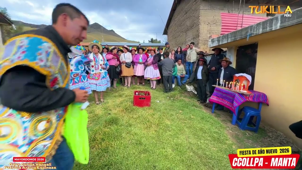 FIESTA DE AÑO NUEVO 2026-CCOLLPA MANTA HUANCAVELICA/NIÑO PATRÓN CCOLLPA-(Casa Nvo Mayord. )03/01/26