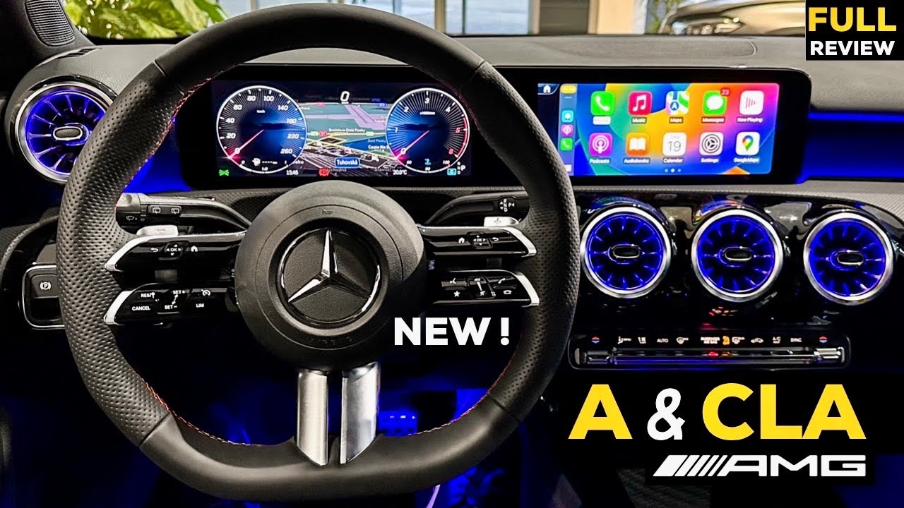 2023 MERCEDES A Class & CLA AMG NEW FACELIFT Apple CarPlay FIXED! FULL In-Depth Review Interior MBUX