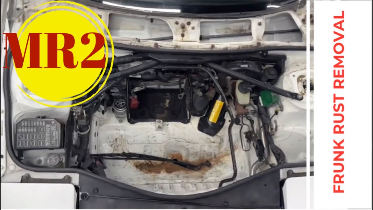PROJECT 2GR MR2 FRUNK RESTORATION