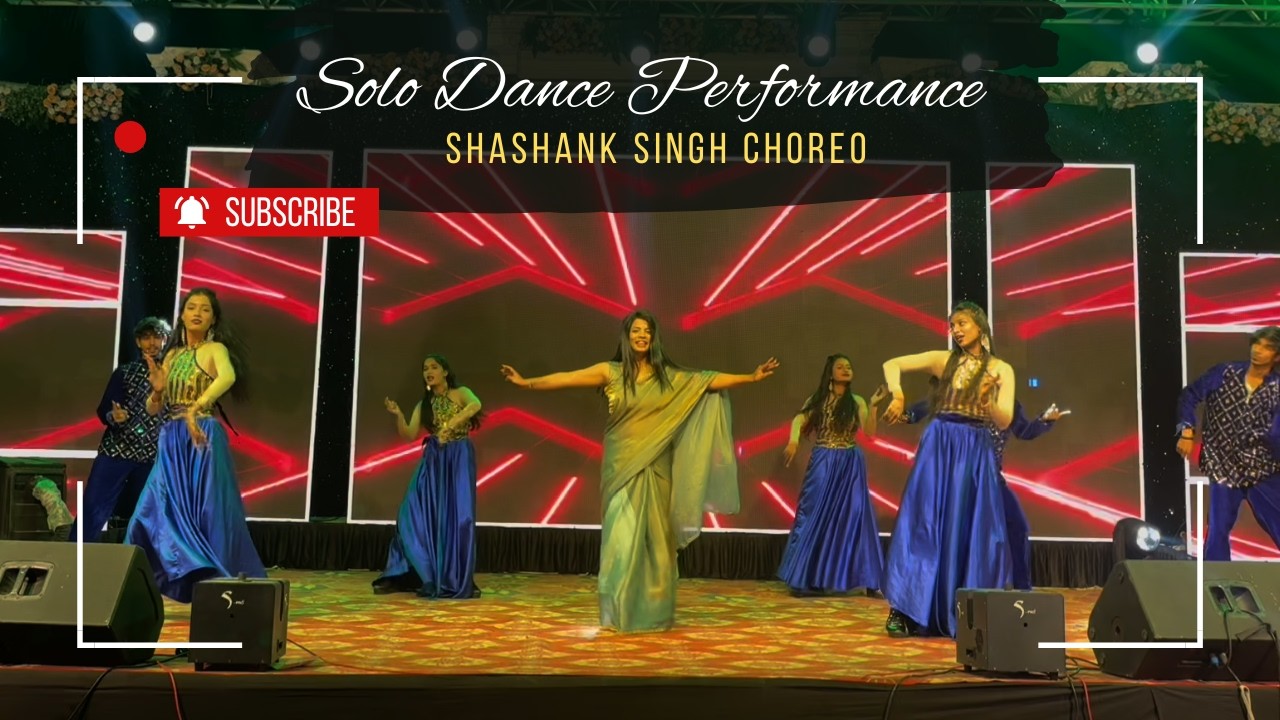 Wedding Solo That Gave Everyone Goosebumps✨ | Sangeet Performance | Shashank Singh Choreography