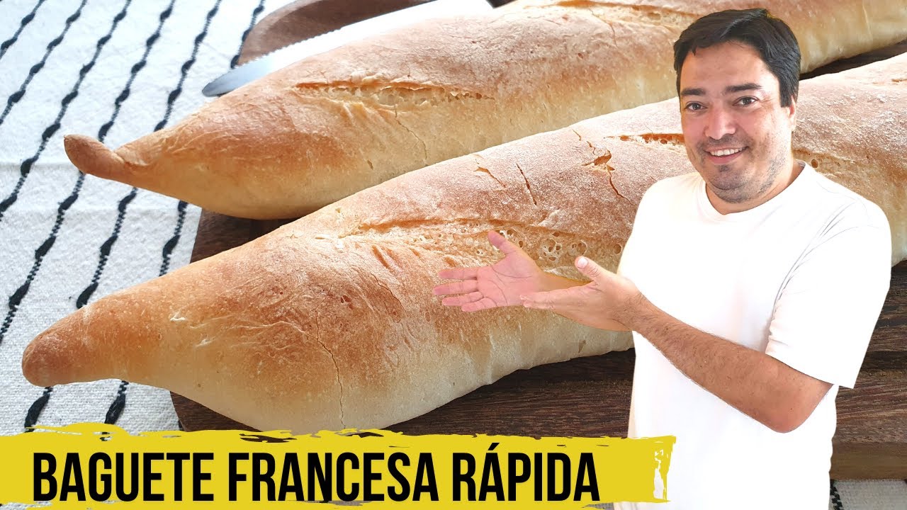 Baguete Francesa Rápida - Minha Cozinha Amarela