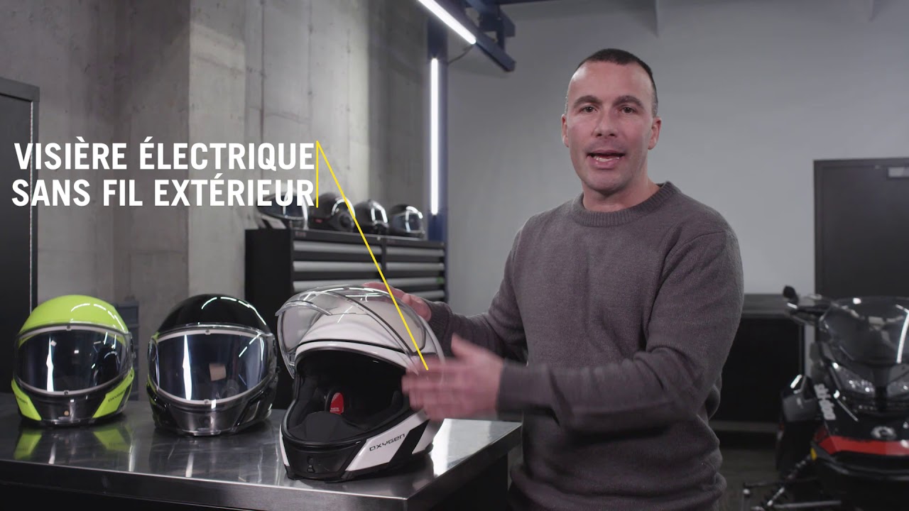 Casque de motoneige OXYGEN - Caractéristiques et avantages