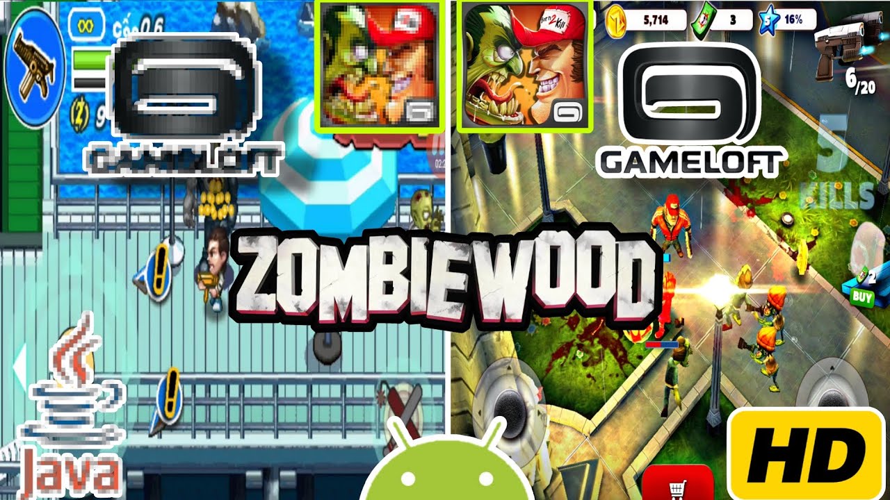 Zombiewood Versi&oacute;n de Java y Versi&oacute;n HD En Android 📲😱
