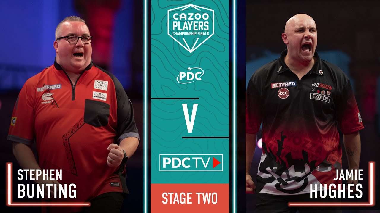 PDC Players Championship Finals 2022 11 25 - Stephen Bunting vs Jamie Hughes - ENG