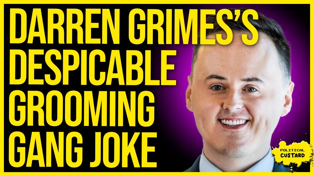 OF COURSE! Reform Councillor Darren Grimes Doubles Down On Poor Taste Joke