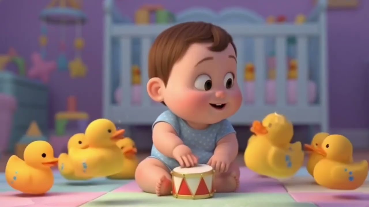 Ding Dang Dudi Dudi 🎵 | Happy Baby Fun Song 😄