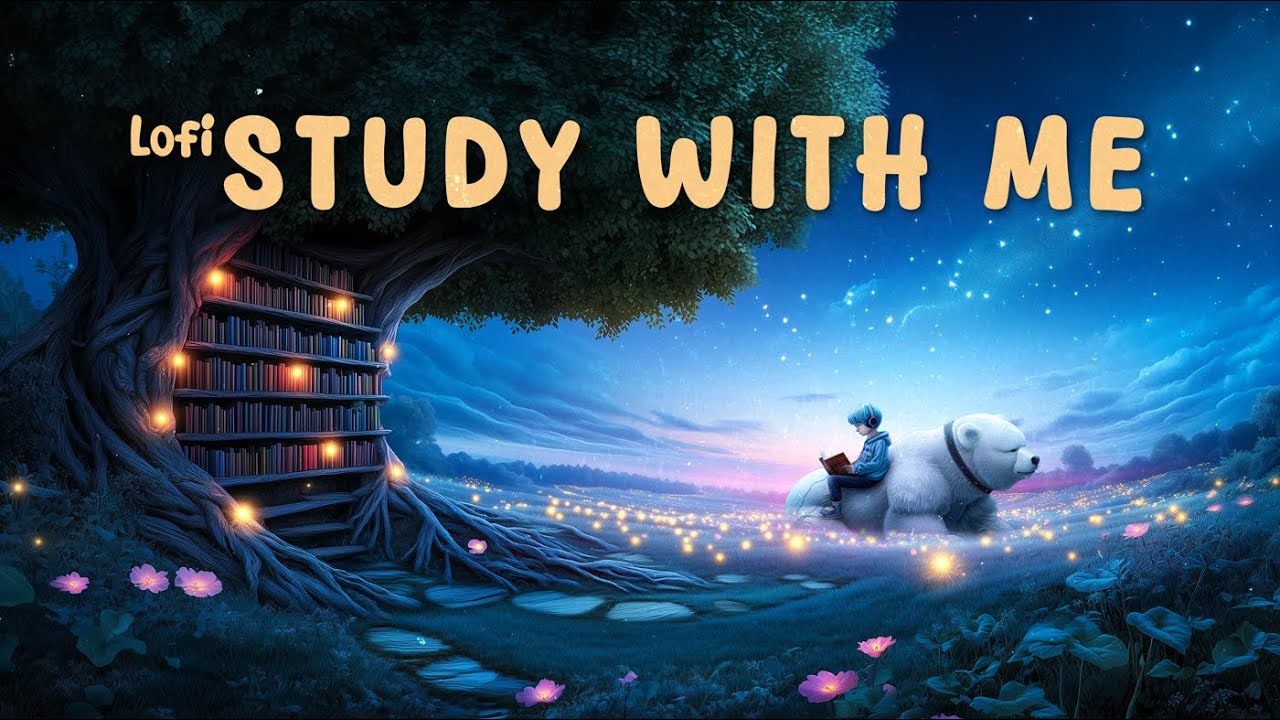 Study With Me | Chill Lofi Beats with Humming for Focus & Relaxation | Study Music 2024