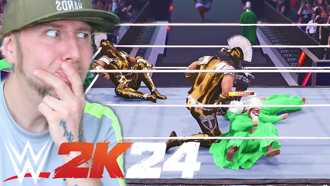WWE 2K24 Hosts a GNOMES vs KNIGHTS Royal Rumble