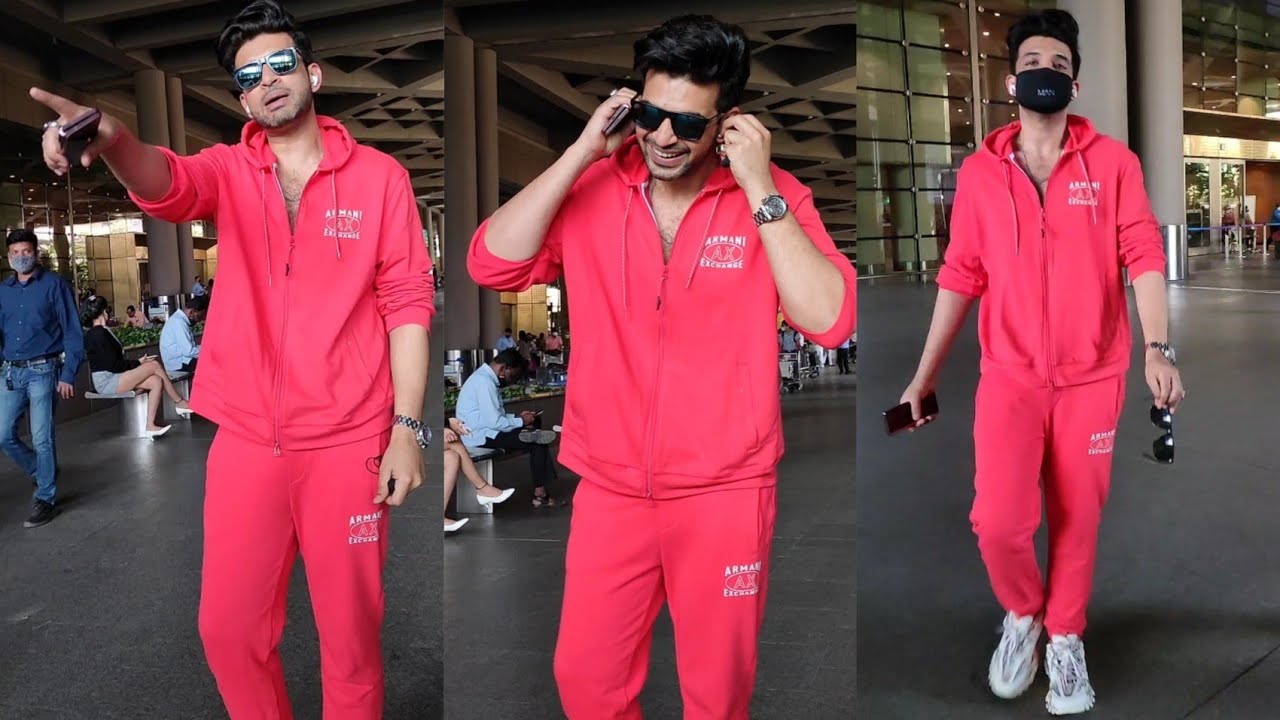 Karan Kundra Arrived Back to Mumbai 😎🔥📷