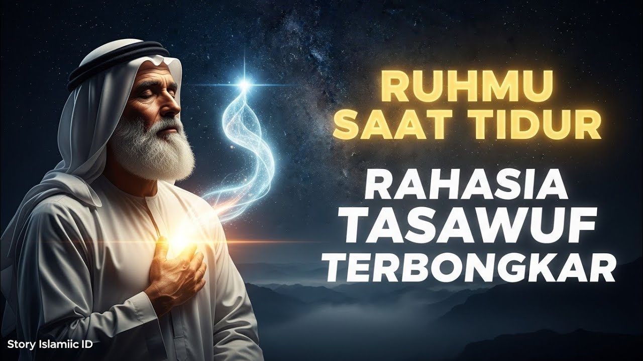INILAH YANG TERJADI PADA RUHMU SAAT KAMU TIDUR! JAWABAN MENGEJUTKAN DARI TASAWUF 🌀