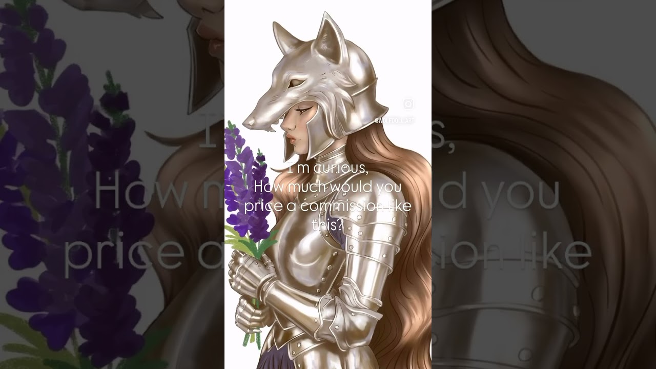 How much would you price a commission like this? // #shorts