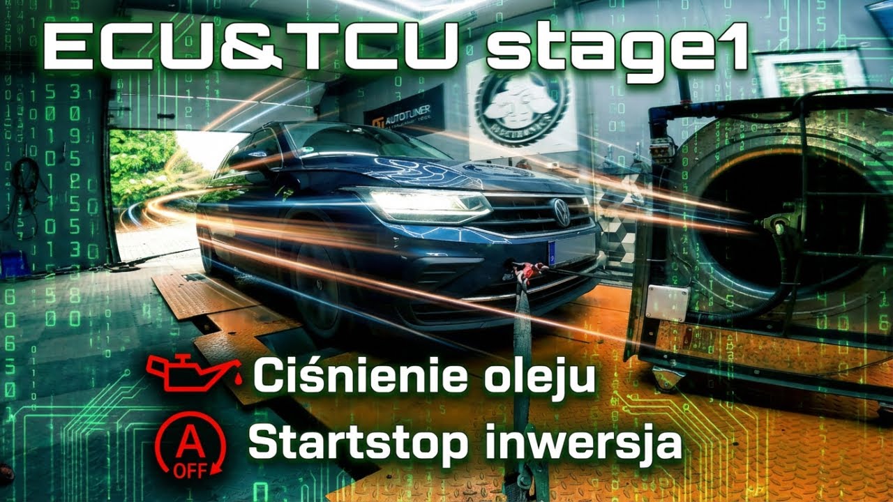 🔋Chiptuning VW Tiguan 2.0TDI DTSB 150KM stage1 EA288evo/TCU&ECU Inwersja StartStopu CIśnienie OLeju🔝