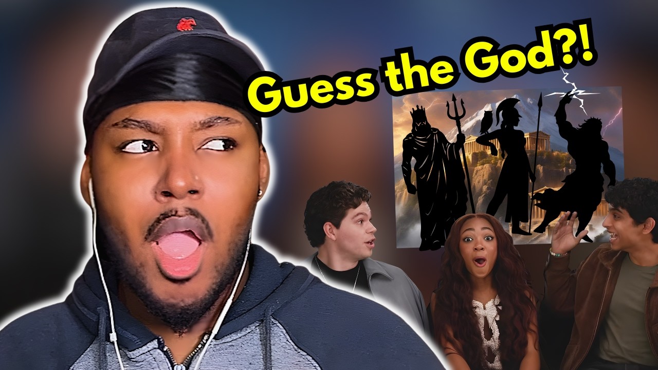 I Reacted to the Percy Jackson Cast Guessing the Most Searched Greek Gods