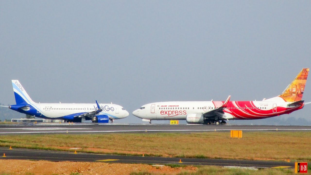 [HD] 12 Minutes of planespotting at calicut international airport