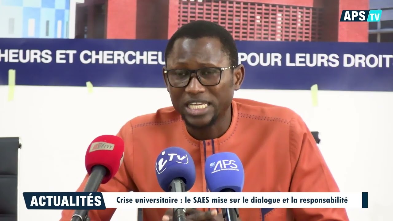 🔴 Crise universitaire : le SAES mise sur le dialogue et la responsabilité