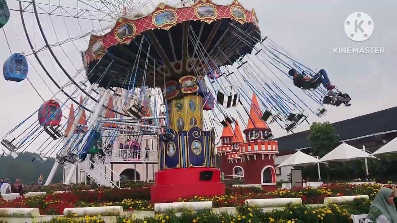 WAHANA ONTANG ANTING DI Florawisata Santerra De Laponte PUJON MALANG EKSTRIM SEKALI