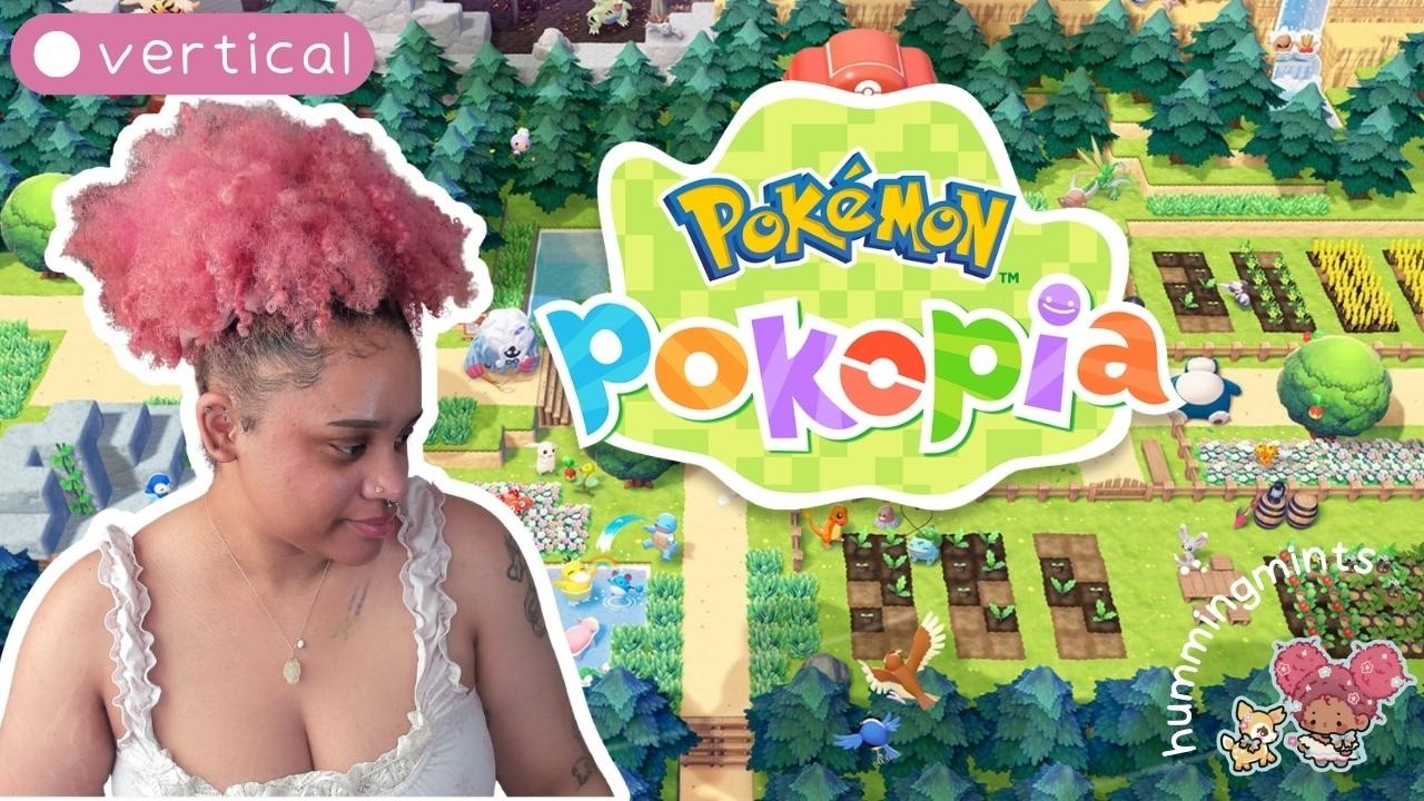 🌷💗 Pokopia is here!~ 💗#shorts #pokopia