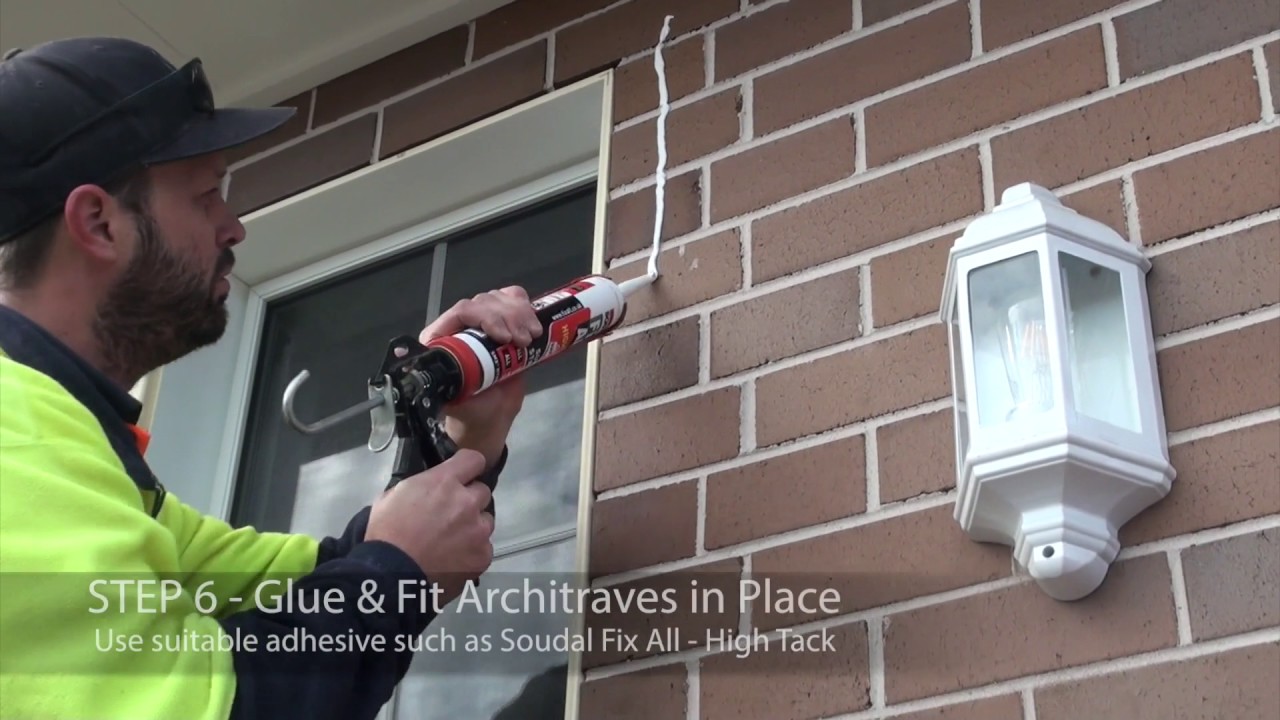 Architrim | How to Install External Urethane Mouldings