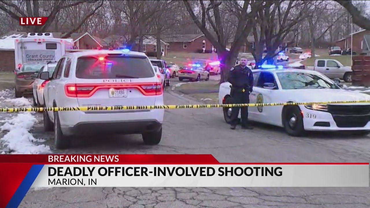 One person killed in officer-involved shooting in Marion