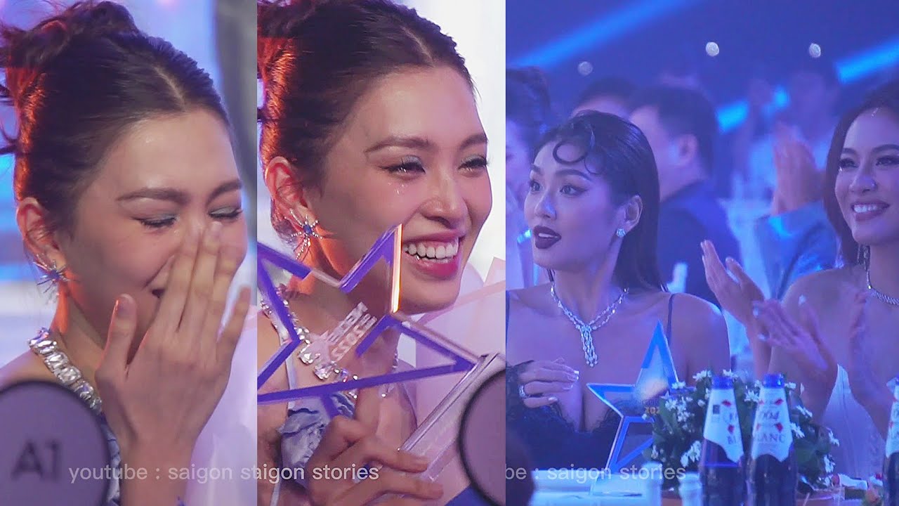 Tiểu Vy nước mắt giàn giụa sau khi vượt Ngọc Châu giành giải Mỹ Nhân Của Năm và phản ứng của nhà Uni