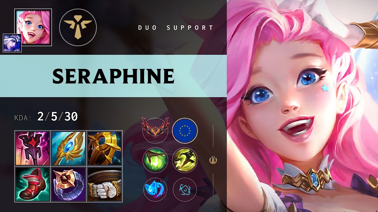 Seraphine Support vs Nami - EUW Grandmaster Patch 26.17