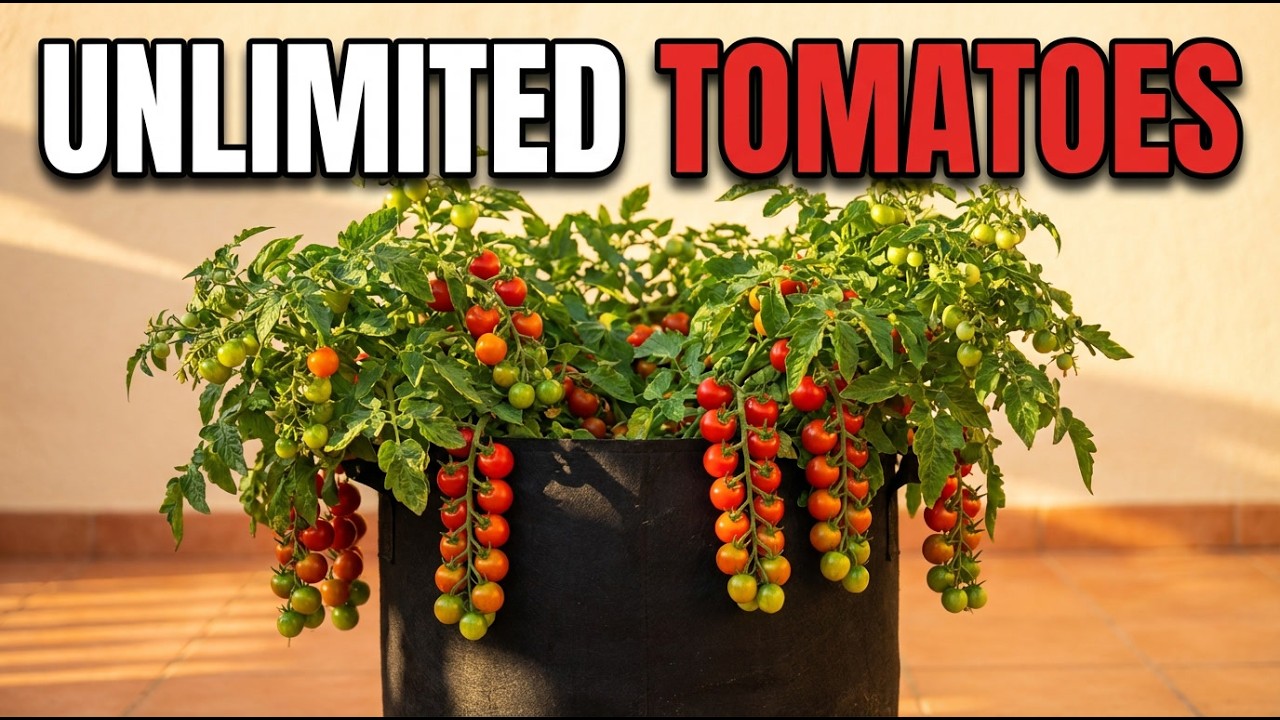 How to Grow UNLIMITED Tomatoes From ONE Store-Bought Tomato