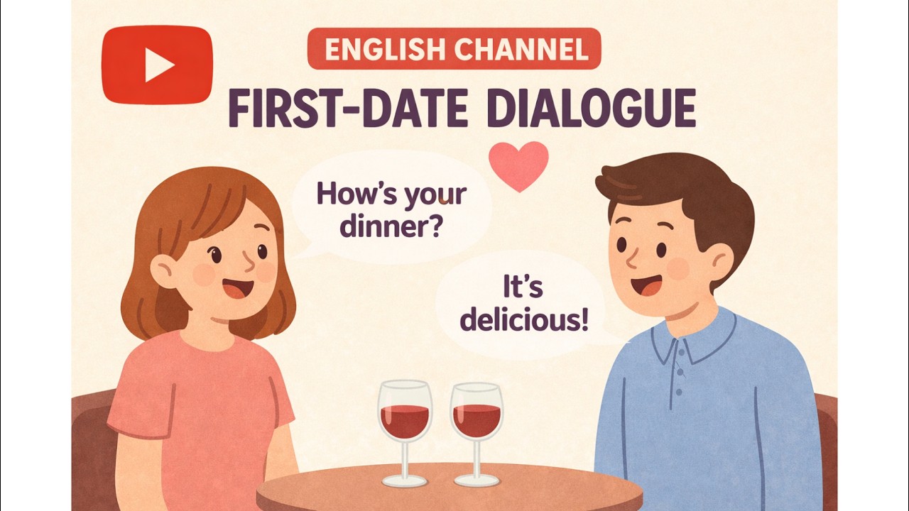 Daily English Conversations | First-Date Dialogues – Shadowing Exercise – Repeat After Me 💕☕💬