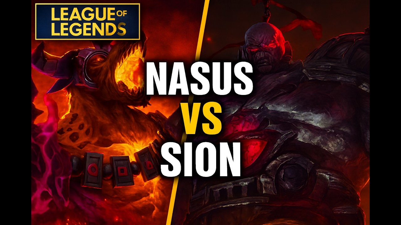 Nasus vs Sion #leagueoflegends
