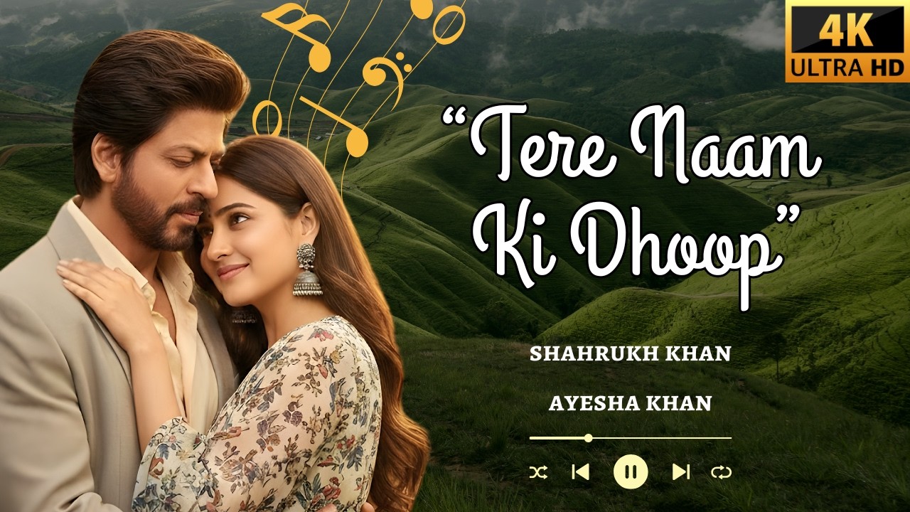 New Song 2026 | Tere Naam Ki Dhoop | Shahrukh Khan | Ayesha Khan | Romantic Song | New Hindi Song